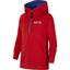 Nike Air Boys Half Zip Hoodie - Red - thumbnail image 1