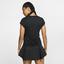 Nike Womens Dri-FIT Short-Sleeve Top - Black/White - thumbnail image 2
