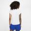 Nike Womens Dri-FIT Short-Sleeve Top - White/Black - thumbnail image 2