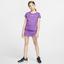 Nike Girls Dri-FIT Top - Purple Nebula - thumbnail image 4