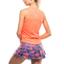 Lucky in Love Womens Started Ribbed Tank - Orange Glow - thumbnail image 3