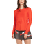 Lucky in Love Womens Reflect Long Sleeve Top - Crimson - thumbnail image 1