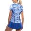 Lucky in Love Womens Kinetic Energy Short Sleeve Tee - Cobalt