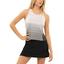 Lucky in Love Womens Pleat Me Right Tank - Grey - thumbnail image 1