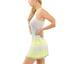 Lucky in Love Womens Pleat Don't Go Tank - Neon Yellow - thumbnail image 2
