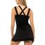 Lucky in Love Womens Laced Up Tank - Black - thumbnail image 3