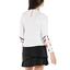 Lucky in Love Womens Tech It In Long Sleeve Top - White - thumbnail image 3