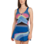 Lucky in Love Womens Neon Lights Tank - Blue - thumbnail image 1