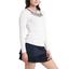 Lucky in Love Womens Garden Party Long Sleeve Top - White - thumbnail image 2