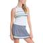 Lucky in Love Womens Finish Line Tank - White - thumbnail image 2