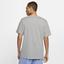 Nike Mens Court Graphic Tennis T-Shirt - Dark Grey Heather - thumbnail image 2