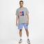 Nike Mens Court Graphic Tennis T-Shirt - Dark Grey Heather - thumbnail image 4