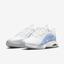 Nike Womens Air Max Volley Tennis Shoes - White/Aluminium