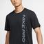 Nike Mens Pro Short Sleeve Top - Black - thumbnail image 3