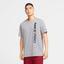 Nike Mens Pro Short Sleeve Top - Particle Grey - thumbnail image 1