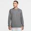 Nike Mens Dri-FIT Long Sleeve Top - Charcoal Grey - thumbnail image 1