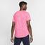 Nike Mens AeroReact Rafa Top - Digital Pink/Gridiron - thumbnail image 2