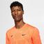 Nike Mens AeroReact Rafa Top - Orange Pulse/Gridiron - thumbnail image 3
