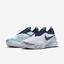 Nike Mens React Vapor NXT Tennis Shoes - Glacier Ice/Midnight Navy - thumbnail image 5