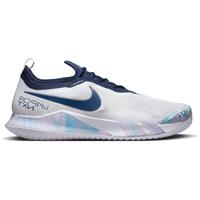 Nike Mens React Vapor NXT Tennis Shoes - Glacier Ice/Midnight Navy