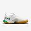 Nike Womens React Vapor NXT Tennis Shoes - White/Gorge Green - thumbnail image 3