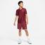 Nike Mens Advantage Tennis Polo - Dark Red - thumbnail image 4