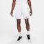 Nike Mens Victory 9 Inch Tennis Shorts - White - thumbnail image 1