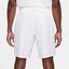 Nike Mens Victory 9 Inch Tennis Shorts - White - thumbnail image 3