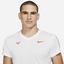 Nike Mens Rafa Challenger Tee - White/Red - thumbnail image 3