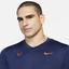 Nike Mens Rafa Challenger Tee - Binary Blue/Chile Red - thumbnail image 3