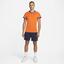 Nike Mens Rafa ADV Tee - Magma Orange/Royal Blue - thumbnail image 4