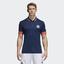 Adidas Mens Roland Garros Climachill Polo Shirt - Navy - thumbnail image 3