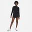 Nike Womens Victory Half Zip Tennis Top - Black - thumbnail image 4