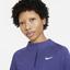 Nike Womens Victory Half Zip Tennis Top - Dark Purple Dust - thumbnail image 3