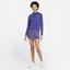Nike Womens Victory Half Zip Tennis Top - Dark Purple Dust - thumbnail image 5