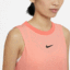 Nike Womens Advantage Tennis Tank - Coral - thumbnail image 3