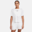 Nike Womens Short-Sleeve Advantage Top - White - thumbnail image 1