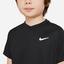 Nike Boys Dri-FIT Victory Short-Sleeve Tennis Top - Black - thumbnail image 3