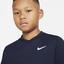 Nike Boys Dri-FIT Victory Short-Sleeve Tennis Top - Obsidian - thumbnail image 3