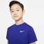 Nike Boys Dri-FIT Victory Short-Sleeve Tennis Top - Concord Blue - thumbnail image 3