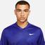 Nike Mens Dri-FIT Victory Printed Top - Blue/Black - thumbnail image 3