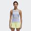 Adidas Womens Melbourne Tank Top - Chalk Blue/Semi Frozen Yellow - thumbnail image 1