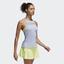 Adidas Womens Melbourne Tank Top - Chalk Blue/Semi Frozen Yellow - thumbnail image 4