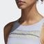 Adidas Womens Melbourne Tank Top - Chalk Blue/Semi Frozen Yellow - thumbnail image 5
