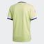 Adidas Mens 3-Stripes Club Tee - Semi Frozen Yellow - thumbnail image 2