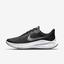 Nike Mens Air Zoom Winflo 8 Running Shoes - Black/White - thumbnail image 1