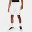 Nike Mens Advantage 9 Inch Tennis Shorts - White - thumbnail image 1