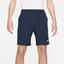 Nike Mens Advantage 9 Inch Tennis Shorts - Navy Blue - thumbnail image 2