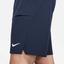 Nike Mens Advantage 9 Inch Tennis Shorts - Navy Blue - thumbnail image 5