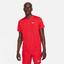 Nike Mens Dri-FIT Polo - Gym Red - thumbnail image 1